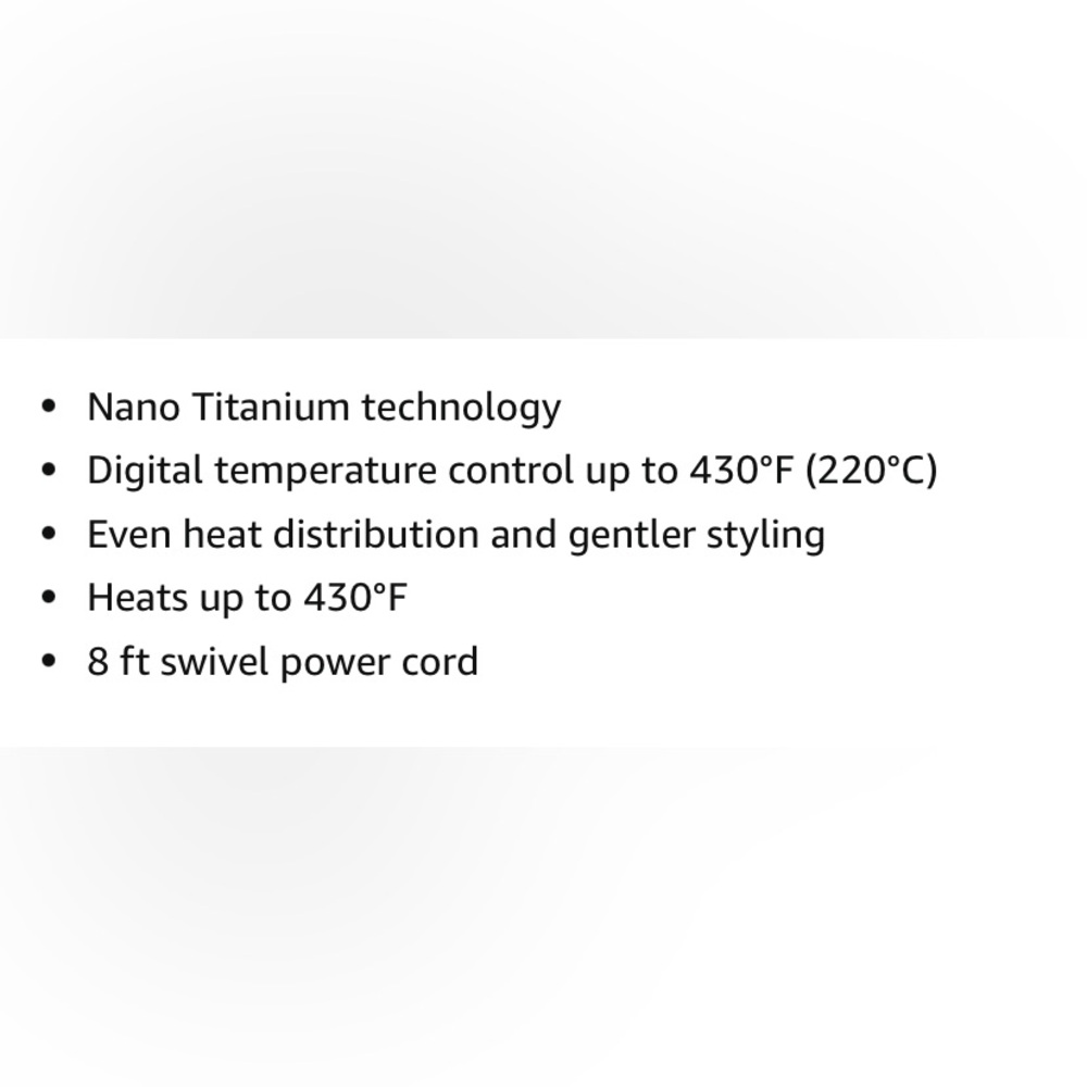 BaBylissPRO Nano Titanium Blue Curling Wand 1 1/4 inch - Picture 9 of 9